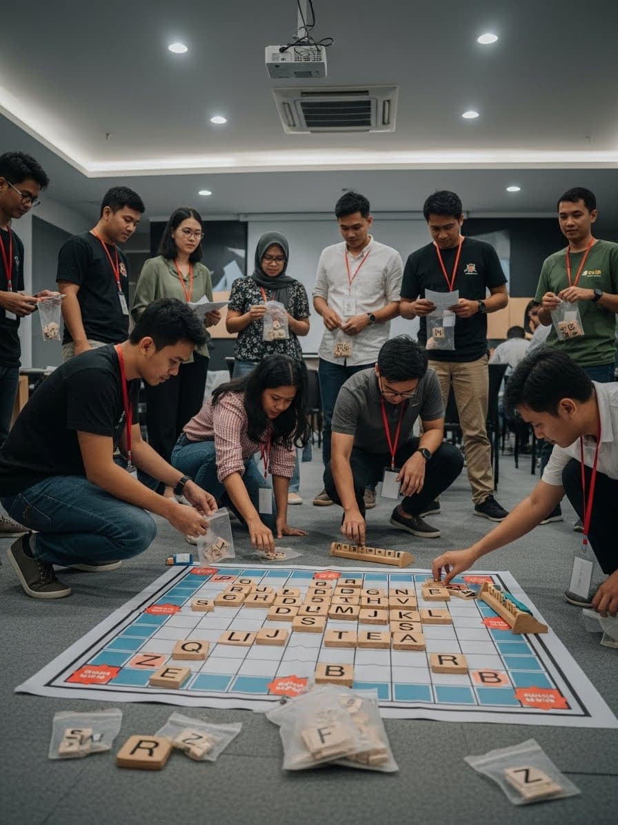 Treasure Hunt Scrabble